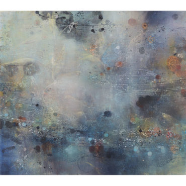 Beneath 31″x 50″ 2015 acrylic on linen on panel collection The University of Iowa Hospitals and Clinics